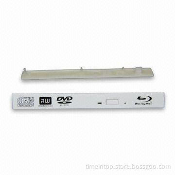 Flat Bezels/Faceplates/Covers, Used for Blue-ray DVD-RW Drive, Available in White Color